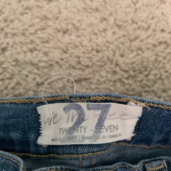 Free People Ripped Knee Jeans - size 27 - Picture 4 of 5